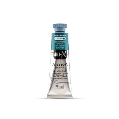 ART-X ARTIVA SERİSİ YAĞLI BOYA 522 TURQUOİSE BLUE  37 ML