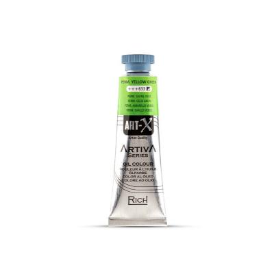 ART-X ARTIVA SERİSİ YAĞLI BOYA 633 PERM.YELLOW GREEN  37 ML 