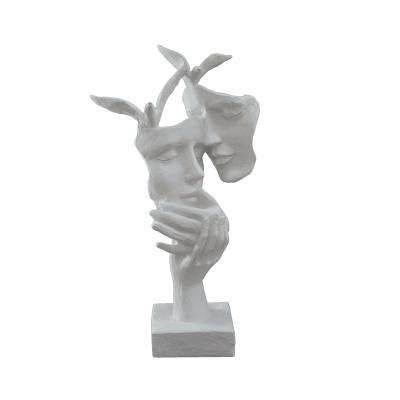 SEVGİLİ İKİ KUŞLU MASK 2'Lİ 33X16 CM