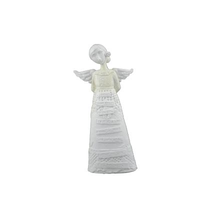 ELBİSELİ MELEK ELLERİ ARKADA 16X7 CM