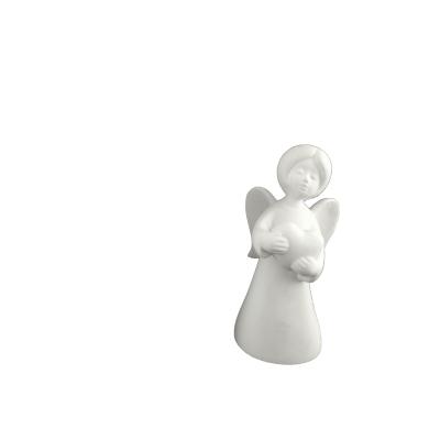 KALP TUTAN MELEK KÜÇÜK KADIN 18X10 CM