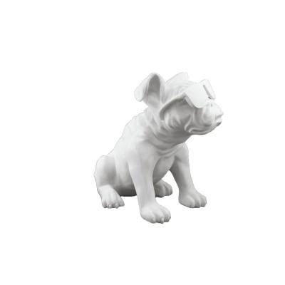 GÖZLÜKLÜ BULLDOG 34X23 CM