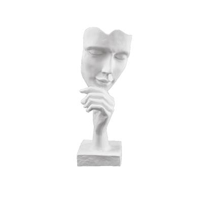 ELİ ÇENESİNDE TEKLİ MASK 22X7 CM