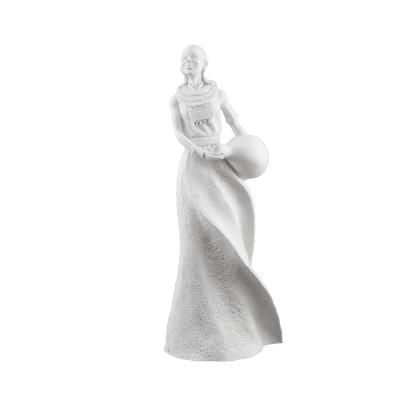 DÜMBELEKLİ SENEGALLİ KADIN 35X12 CM