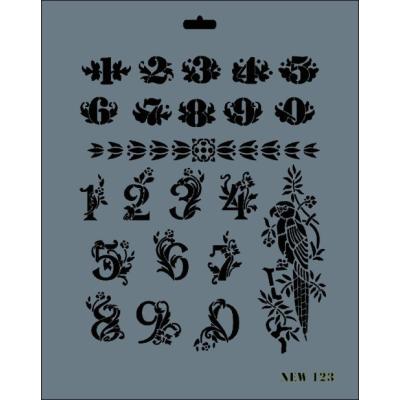 STENCIL NEW SERİ X-LARGE  123