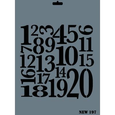STENCIL NEW SERİ X-LARGE  197