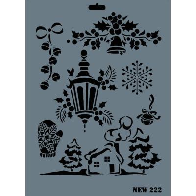 STENCIL NEW SERİ X-LARGE  222