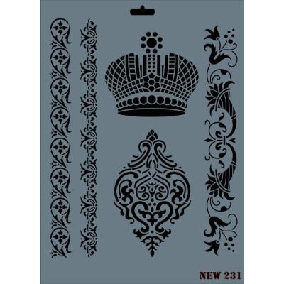 STENCIL NEW SERİ X-LARGE  231