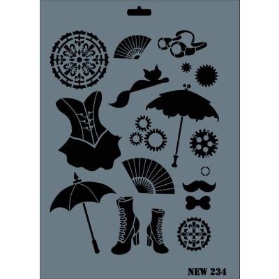 STENCIL NEW SERİ X-LARGE  234