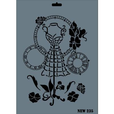 STENCIL NEW SERİ X-LARGE  235