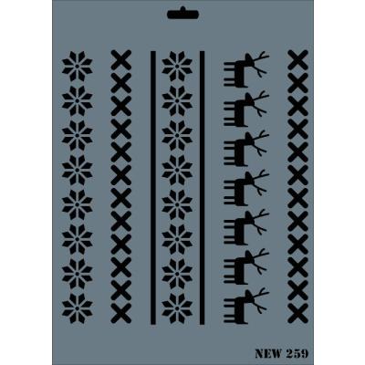 STENCIL NEW SERİ X-LARGE  259