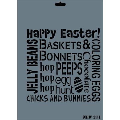 STENCIL NEW SERİ X-LARGE  271