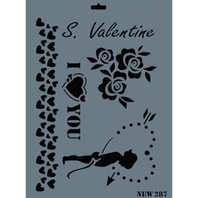 STENCIL NEW SERİ X-LARGE  287