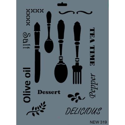 STENCIL NEW SERİ X-LARGE  319