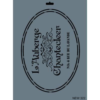 STENCIL NEW SERİ X-LARGE  322