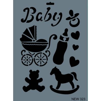 STENCIL NEW SERİ X-LARGE  323