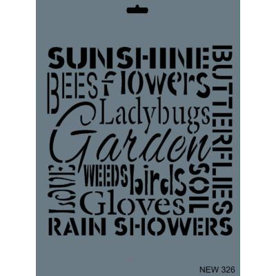 STENCIL NEW SERİ X-LARGE  326