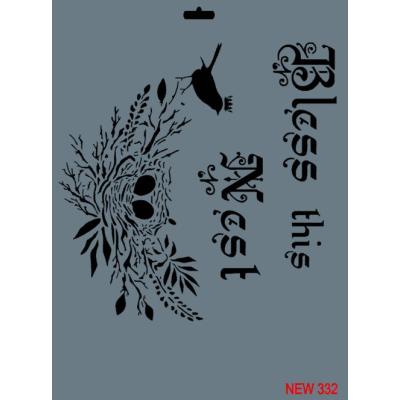 STENCIL NEW SERİ X-LARGE  332