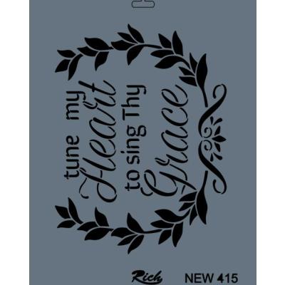STENCIL NEW SERİ X-LARGE  415