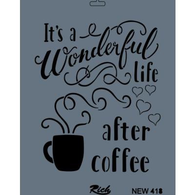 STENCIL NEW SERİ X-LARGE  418