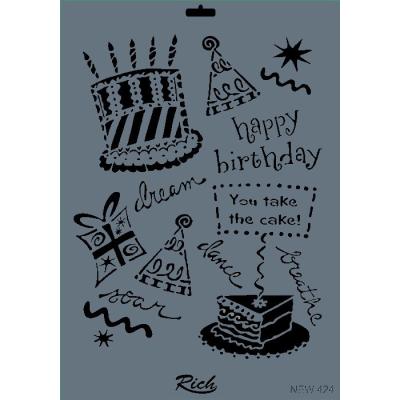 STENCIL NEW SERİ X-LARGE  424
