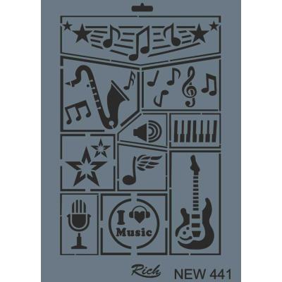 STENCIL NEW SERİ X-LARGE  441