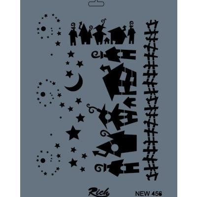 STENCIL NEW SERİ X-LARGE  456