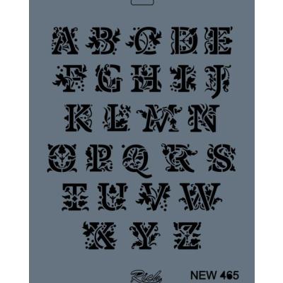 STENCIL NEW SERİ X-LARGE  465