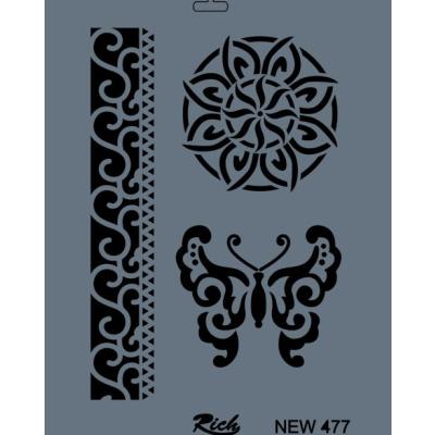 STENCIL NEW SERİ X-LARGE  477