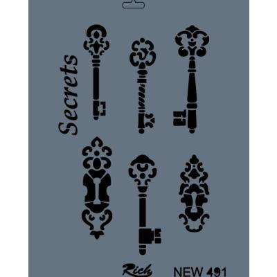 STENCIL NEW SERİ X-LARGE  491