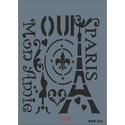 STENCIL NEW SERİ X-LARGE  512