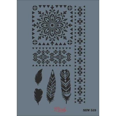 STENCIL NEW SERİ X-LARGE  519
