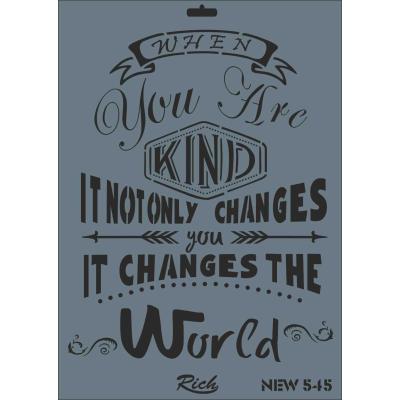 STENCIL NEW SERİ X-LARGE  545