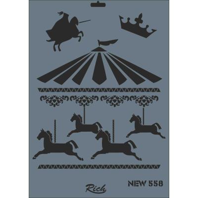 STENCIL NEW SERİ X-LARGE  558