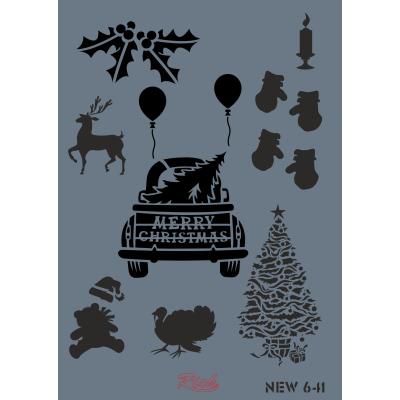 STENCIL NEW SERİ X-LARGE  641