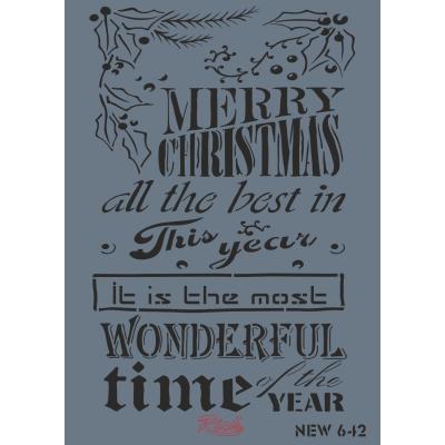 STENCIL NEW SERİ X-LARGE  642