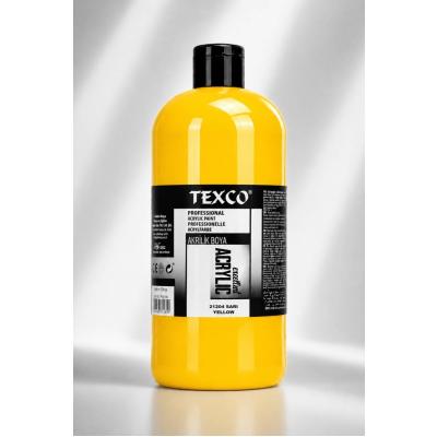RİCH TEXCO AKRİLİK BOYA 1500 GR SARI