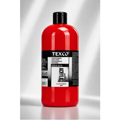 RİCH TEXCO AKRİLİK BOYA 1500 GR KIRMIZI